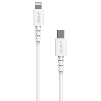 Дата кабель USB Type-C to Lightning 1.8m V3 Powerline Select White Anker (A8613H21) Diawest