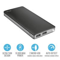 Батарея універсальна Remax Primo Thin 10000 mAh Black (22577_TRUST) Diawest