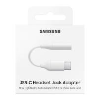 Переходник Type-C to 3.5mm Audio Adapter (White) Samsung (EE-UC10JUWRGRU) Diawest