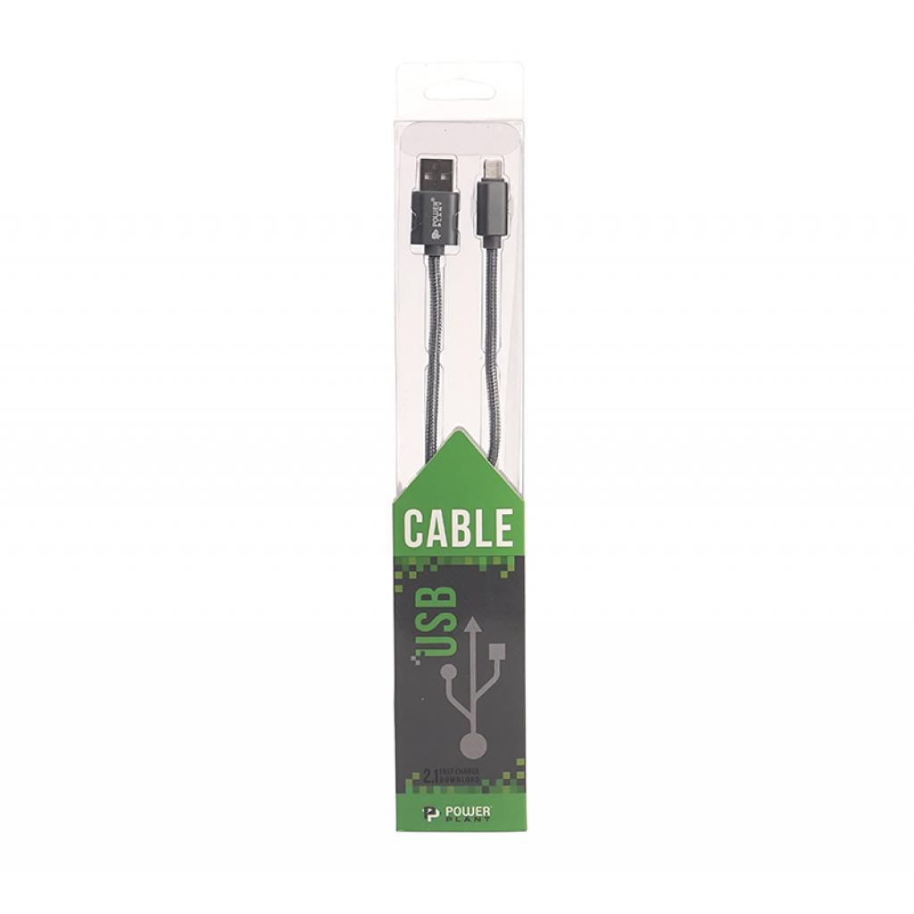 Дата кабель USB 2.0 AM to Lightning 2.0m PowerPlant (CA910526) Diawest