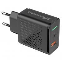 Зарядний пристрій Grand-X Fast Charge 5-в-1 QC 3.0, AFC, SCP,FCP, VOOC, 1 USB 22.5W (CH-850) Diawest