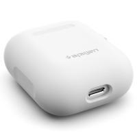 Чехол Spigen для AirPods Silicone White (066CS24809) Diawest
