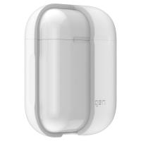 Чехол Spigen для AirPods Silicone White (066CS24809) Diawest