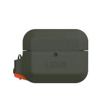 Чохол UAG для Airpods Pro Silicone Olive Drab/Orange (10225K117297) Diawest