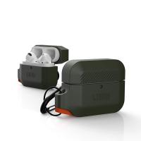 Чохол UAG для Airpods Pro Silicone Olive Drab/Orange (10225K117297) Diawest