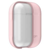 Чехол Spigen для AirPods Silicone Pink (066CS24810) Diawest