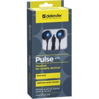 Навушники Defender Pulse 470 Black-Blue (63471) Diawest