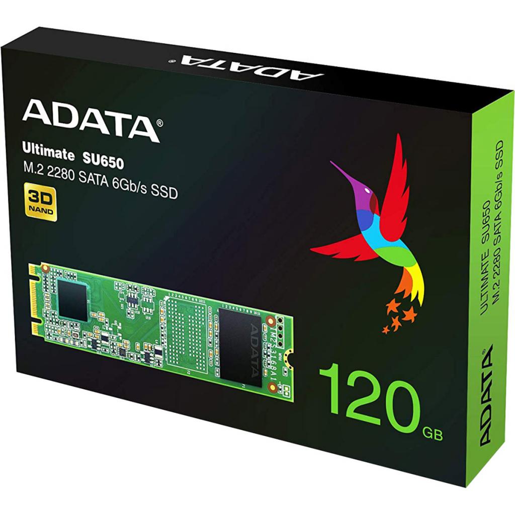 Внутрішній диск SSD ADATA ASU650NS38-120GT-C Diawest