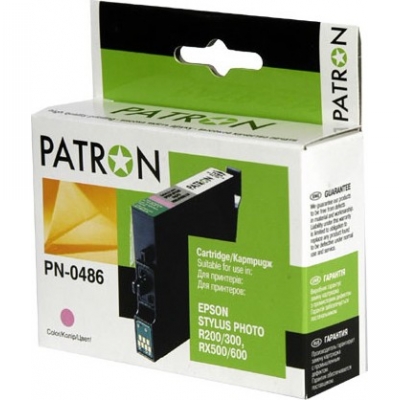 Струйный картридж;  цвет: light Magenta (светло-пурпурный);  совместимость: EPSON Stylus Photo R200/220/300/320/340, RX500/600/620/640 Diawest