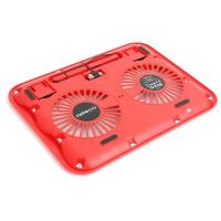 Підставка до ноутбука OMEGA Ice Cube Laptop Cooler Pad Red (OMNCPCBR) Diawest