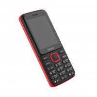 Телефон мобільний Nomi i2401 Black Red Diawest
