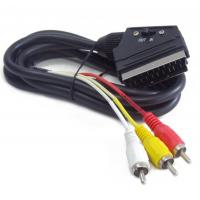Кабель мультимедійний RCA - SCART, 1.8 m Cablexpert (CCV-519-001) Diawest