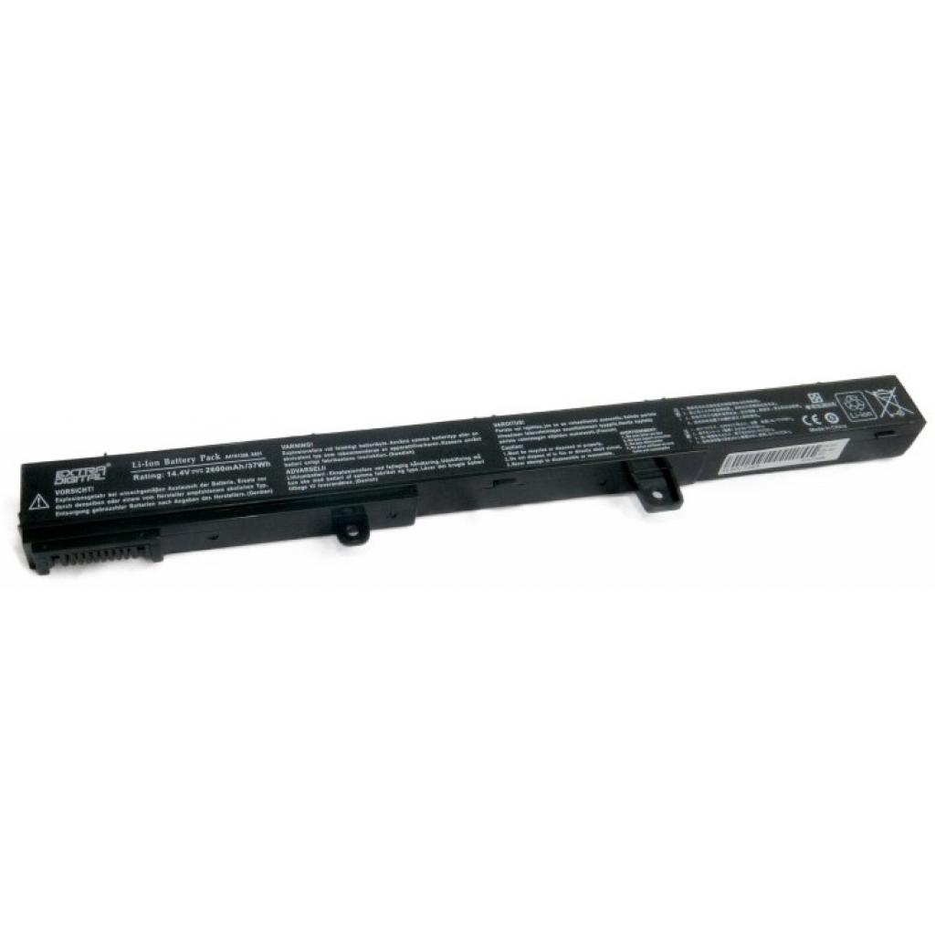 Аккумулятор для ноутбука Asus X551CA -4, 14.4V, 2600mAh EXTRADIGITAL (BNA4005) Diawest
