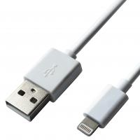 Зарядное устройство Grand-X USB 5V 2,1A White + cable USB -> Lightning, Cu (CH03LTW) Diawest