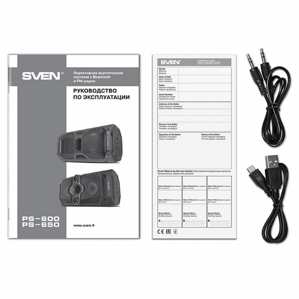 Акустична система Sven PS-650 Black Diawest