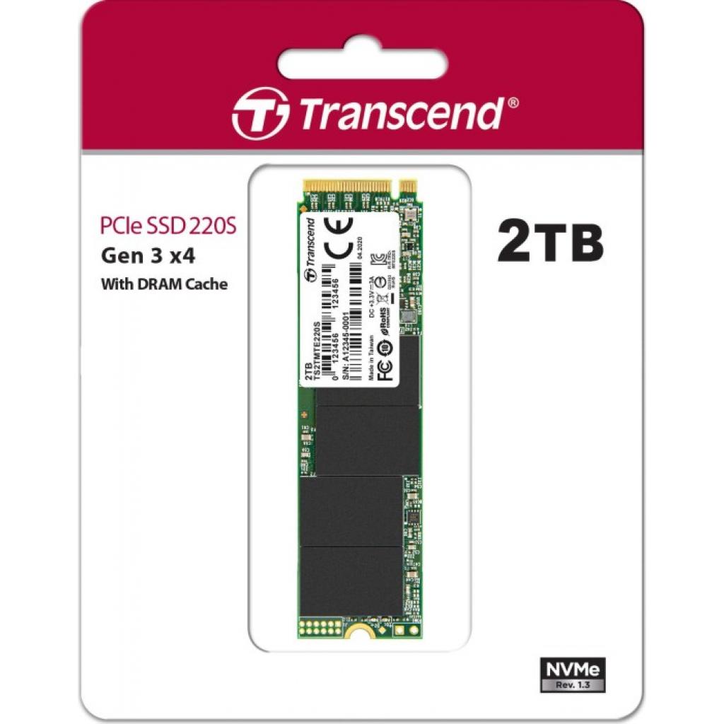 Накопичувач SSD M.2 2280 2TB Transcend (TS2TMTE220S) Diawest