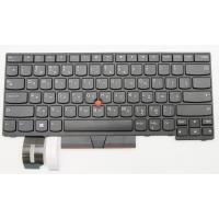 Клавиатура ноутбука Lenovo ThinkPad E480/L480 черная с черной,трек (A46073) Diawest