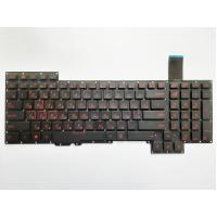 Клавиатура ноутбука ASUS G751J/G751JL/G751JM/G751JT/G751JY черная,подсв, красные (A46083) Diawest
