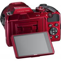 Цифровой фотоаппарат Nikon Coolpix B500 Red (VNA953E1) Diawest