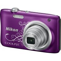 Цифровий фотоапарат Nikon Coolpix A100 Purple Lineart (VNA974E1) Diawest