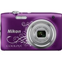 Цифровий фотоапарат Nikon Coolpix A100 Purple Lineart (VNA974E1) Diawest