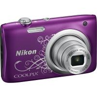 Цифровой фотоаппарат Nikon Coolpix A100 Purple Lineart (VNA974E1) Diawest