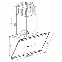 Вытяжка кухонная Kaiser AT9445ELFADECO Diawest