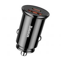 Зарядний пристрій Baseus Circular Plastic USB, Type-C PD3.0, QC4.0, black (CCALL-YS01) Diawest