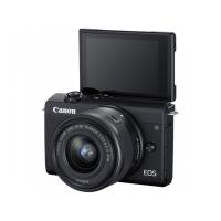 Цифровой фотоаппарат Canon EOS M200 + 15-45 IS STM Black (3699C027) Diawest