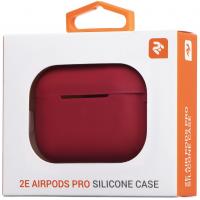 Чохол 2E для Apple AirPods Pro Pure Color Silicone 2.5 мм Cherry red (2E-PODSPR-IBPCS-2.5-CHR) Diawest