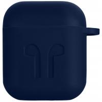 Чохол 2E для Apple AirPods Pure Color Silicone Imprint 1.5 мм Navy (2E-AIR-PODS-IBSI-1.5-NV) Diawest