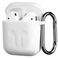 Чохол 2E для Apple AirPods Pure Color Silicone Imprint 1.5 мм White (2E-AIR-PODS-IBSI-1.5-WT) Diawest