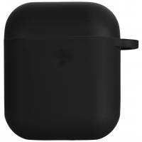 Чехол 2E для Apple AirPods Pure Color Silicone 3.0 мм Black (2E-AIR-PODS-IBPCS-3-BK) Diawest