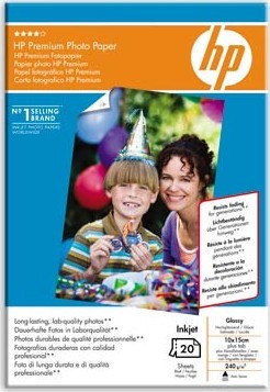 Бумага для принтера/копира HP Premium Glossy Photo Paper-20 (Q1991A) Diawest