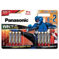 Батарейка PANASONIC AAA LR03 Pro Power * 8 Power Rangers (LR03XEG/8B2FPR) Diawest