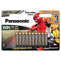 Батарейка PANASONIC AAA LR03 Everyday Power * 10 Power Rangers (LR03REE/10B3FPR) Diawest