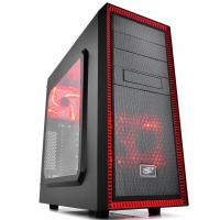 Корпус DeepCool TESSERACT SW RED Diawest