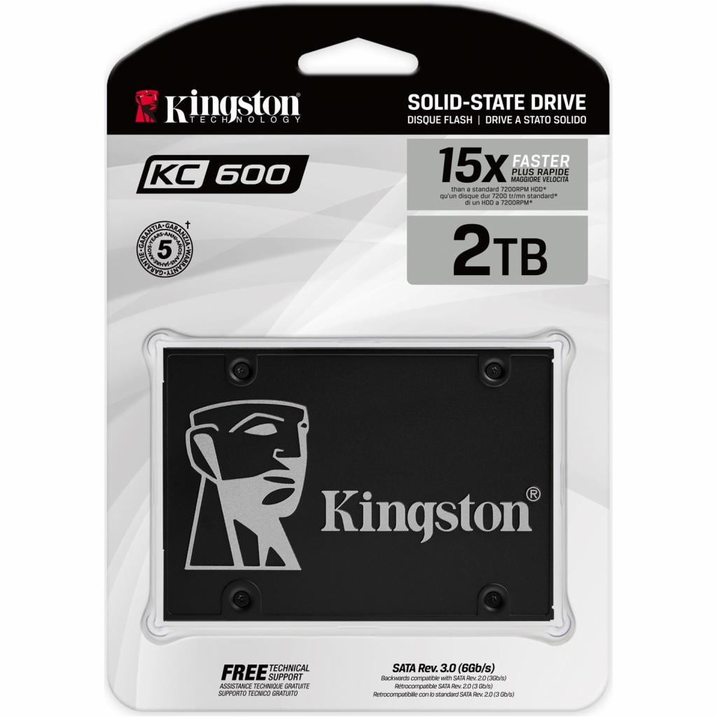 Внутрішній диск SSD Kingston SKC600/2048G Diawest