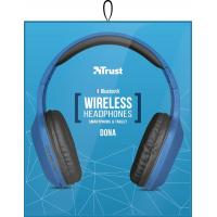 Навушники Trust Dona Wireless Over-Ear Mic Blue (22890) Diawest