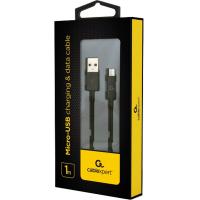 Дата кабель USB 2.0 Micro 5P to AM Cablexpert (CC-USB2P-AMmBM-1M) Diawest