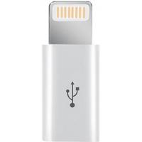 Переходник Micro USB to Lightning white XoKo (XK-AC030-WH) Diawest