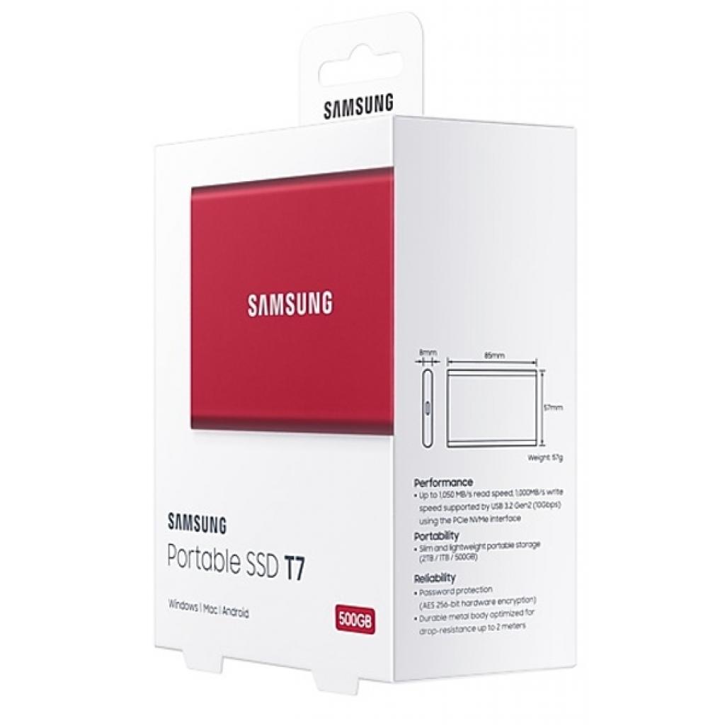 Накопитель SSD USB 3.2 500GB T7 Samsung (MU-PC500R/WW) Diawest