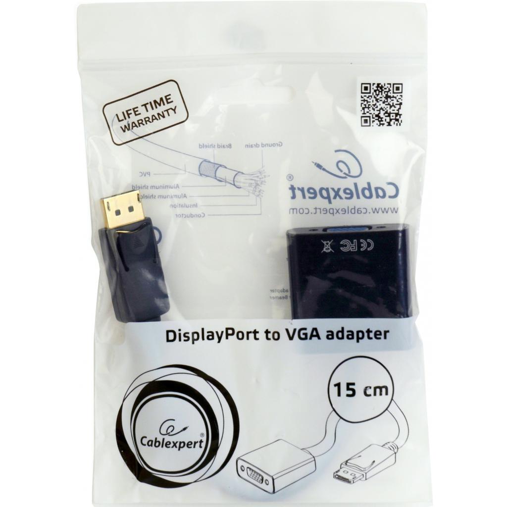 Перехідник DisplayPort to VGA Cablexpert (A-DPM-VGAF-02-W) Diawest