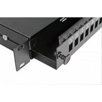Патч-панель CMS 1U, 24 порта SC-Simpl./LC-Dupl, пустая (UA-FOP24SCS-B) Diawest