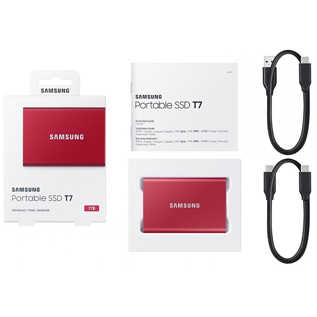 Накопичувач SSD USB 3.2 1TB T7 Samsung (MU-PC1T0R/WW) Diawest