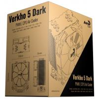 Кулер до процесора AeroCool Verkho 5 DARK (4718009153370) Diawest