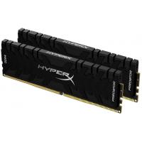 Модуль пам'яті для комп'ютера DDR4 64GB (2x32GB) 3200 MHz HyperX Predator Black Kingston (HX432C16PB3K2/64) Diawest