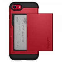 Чохол до моб. телефона Spigen iPhone SE/8/7 Slim Armor CS, Red (042CS21725) Diawest