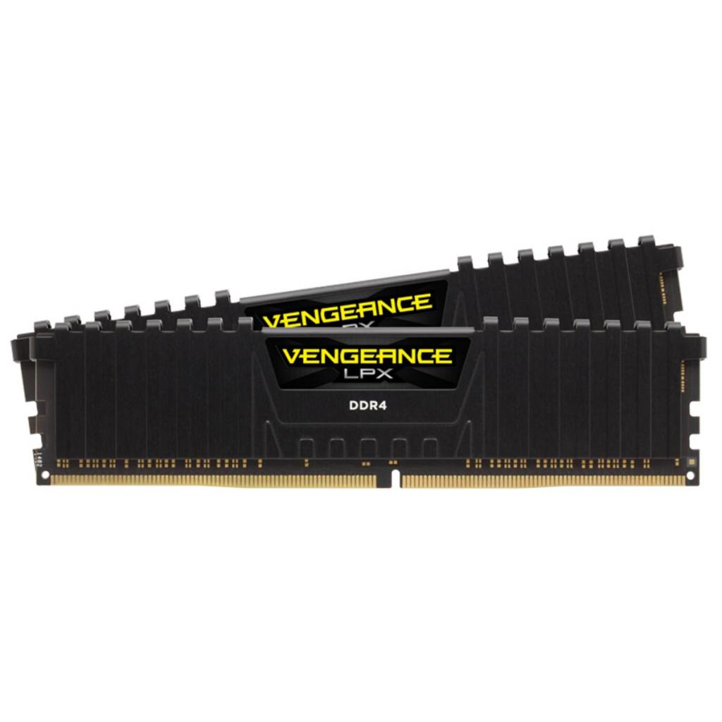 Модуль памяти для компьютера DDR4 32GB (2x16GB) 3200 MHz Vengeance LPX Black CORSAIR (CMK32GX4M2E3200C16) Diawest