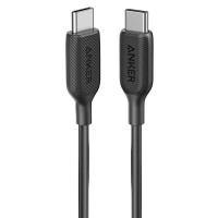Дата кабель USB Type-C to Type-C 0.9m Powerline III Black Anker (A8852H11) Diawest